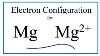 mg2+ electron configuration